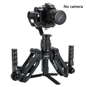 

Mount Detachable Damping Spring Camera Gimbal High Compatibility 5 Axis Flexiable Stabilizer Dual Handle Photography For Ronin