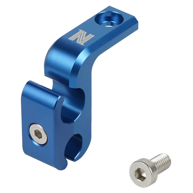 For Yamaha RAPTOR 700 NICECNC Front Brake Line Hose Guide Clamp Holder For Yamaha RAPTOR 700 700R GYTR EDITION SPECIAL EDITION Blue