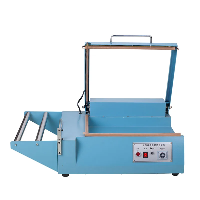 FQL-380 Shrink Film Packaging Sealing and Cutting Machine Electric Shrink Film Plastic Wrap Sealer L Sealing Packing Machine