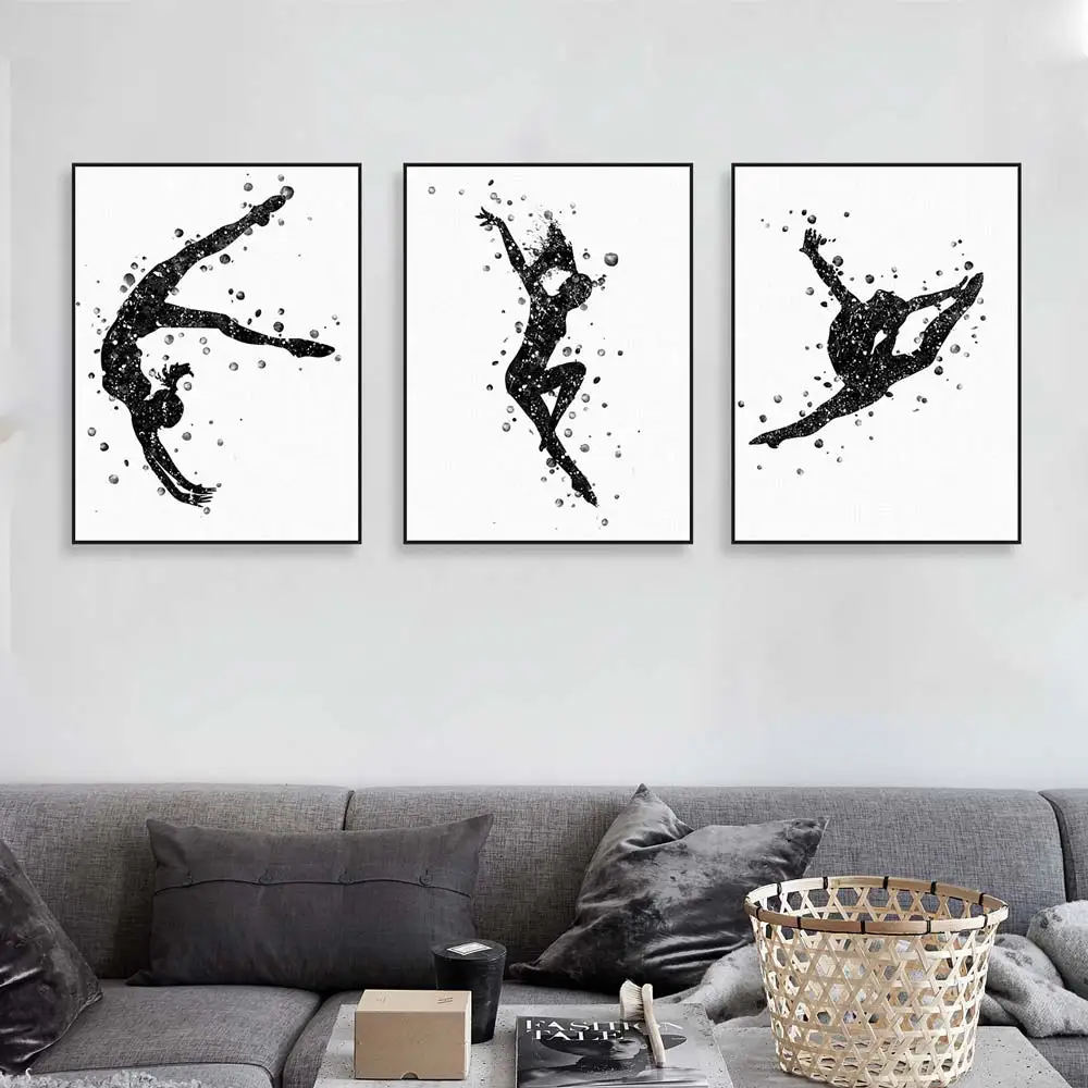 Modern-Watercolor-Gymnastics-Exercise-Canvas-Painting-Abstract-Beautiful-Girl-Room-Wall-Pictures-Art-Print-Poster-Home (1)
