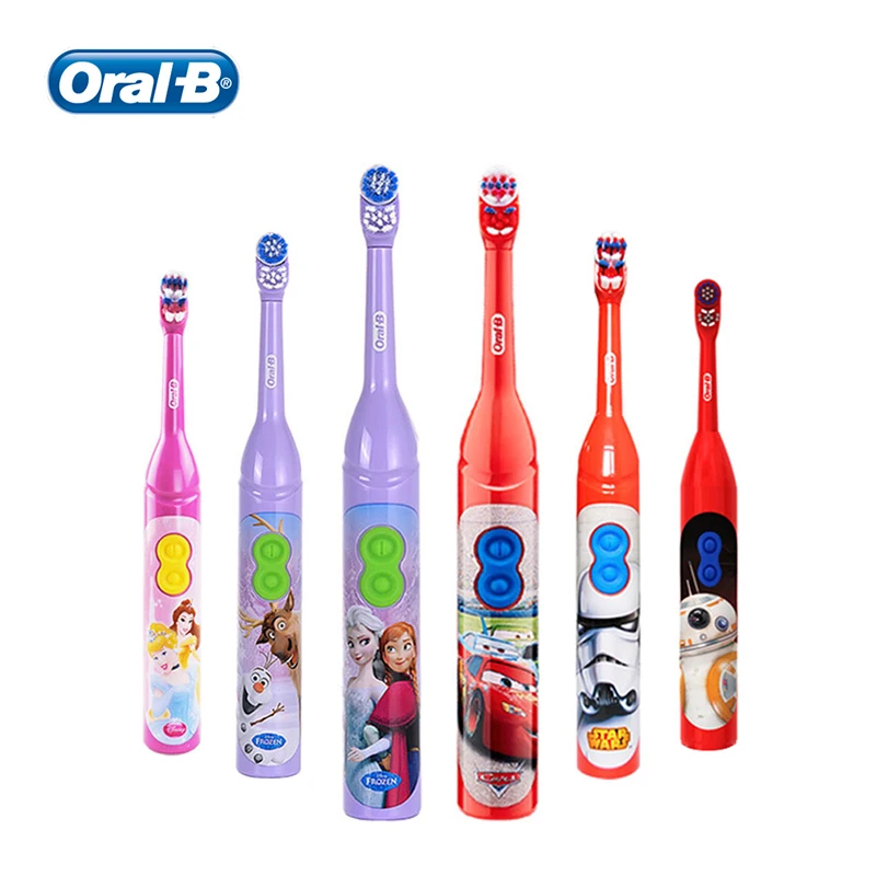 Oral B Kids Electric Toothbrush Gum Care Soft Bristles Rotation Cleaning AA Battery Powered for Children 3+ electric toothbrush