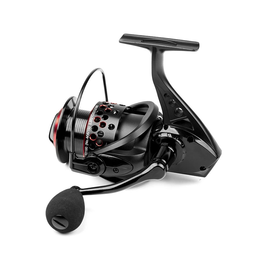 Carretel de Pesca Lidar com Linha Alumínio Carretel Fiação 8 kg - 17.6lb Max Arraste 2000 H-7000 h Carpa Baixo Pesca Takle 8bb Cnc 5.0: 1 3 pesca 8 kg 17.6lb max arraste 2000
