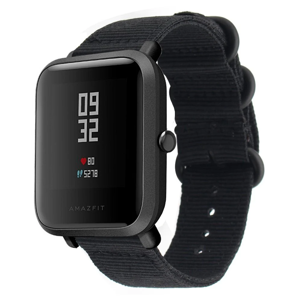 Eastar-Colorful-Nylon-wristband-for-Xiaomi-huami-Amazfit-Smart-Watch-Youth-Edition-Bip-BIT-PACE-Lite(7)
