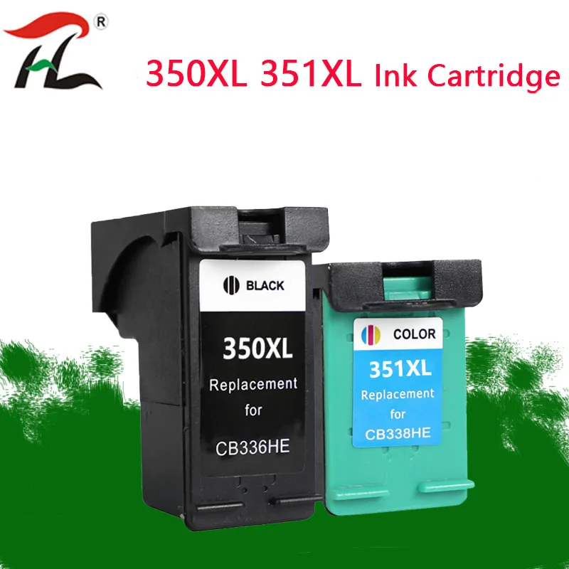 Refilled 350XL 351XL Cartridge Replacement for HP 350 351 hp350 Ink