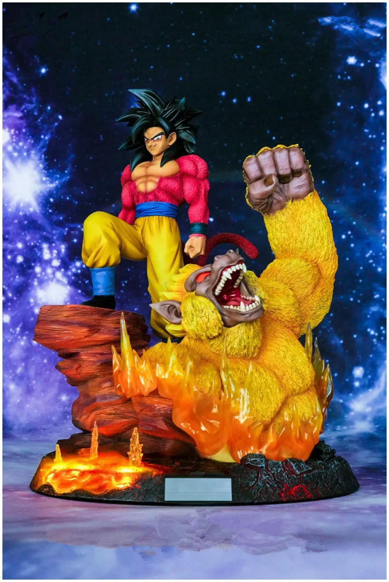 33,5 см большой Banpresto Dragon Ball Z GT Goku Battle Big apes ПВХ фигурка аниме модель фигурки игрушка для детей