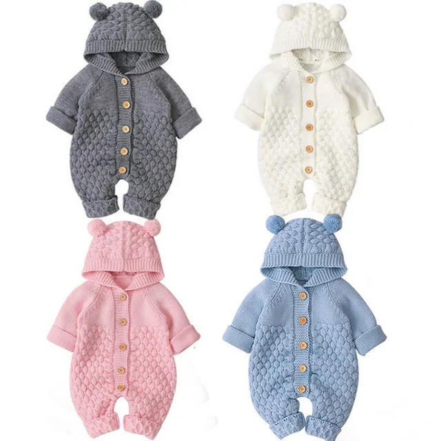 Одежда для маленьких мальчиков и девочек коллекция 2019 года зимний комбинезон с