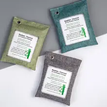 200 г древесный уголь сумка автомобильный освежитель висячий углеродный пакет активированный уголь бамбуковый уголь сумка для очистки воздуха