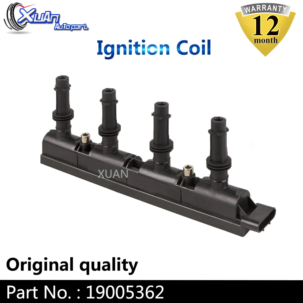 

XUAN High Quality Ignition Coil 19005362 For BUICK ENCORE CADILLAC ELR CHEVROLET CRUZE CRUZE LIMITED SONIC TRAX VOLT 1.2L 1.4L