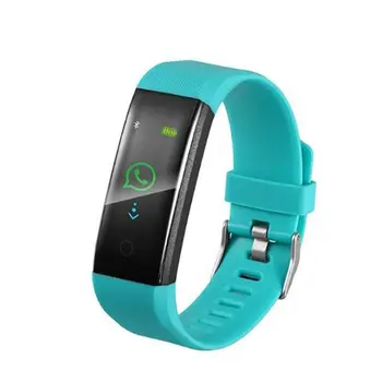 

Waterproof Smart Bracelet Watch Wristband 115 Plus Monitoring Heart Rate Monitor Smart Fitness Tracker Band