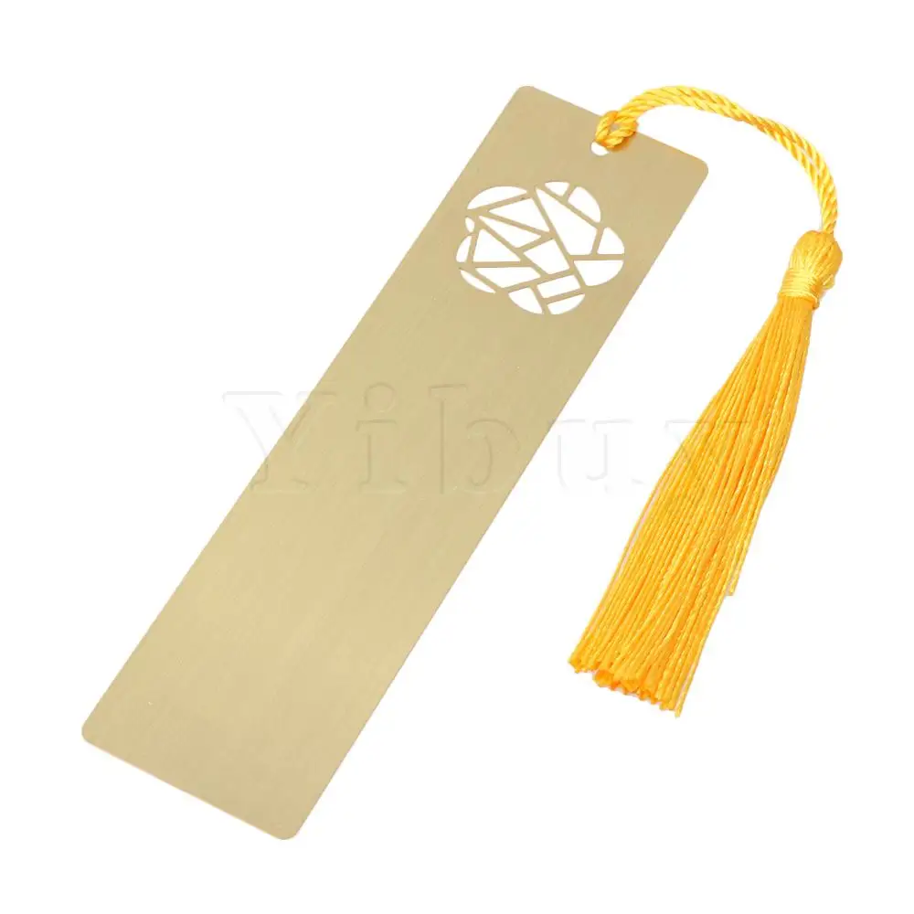  Yibuy Gold Copper Bookmark Musical Teaching Parts Sheet Music Tassel - 4000245620388
