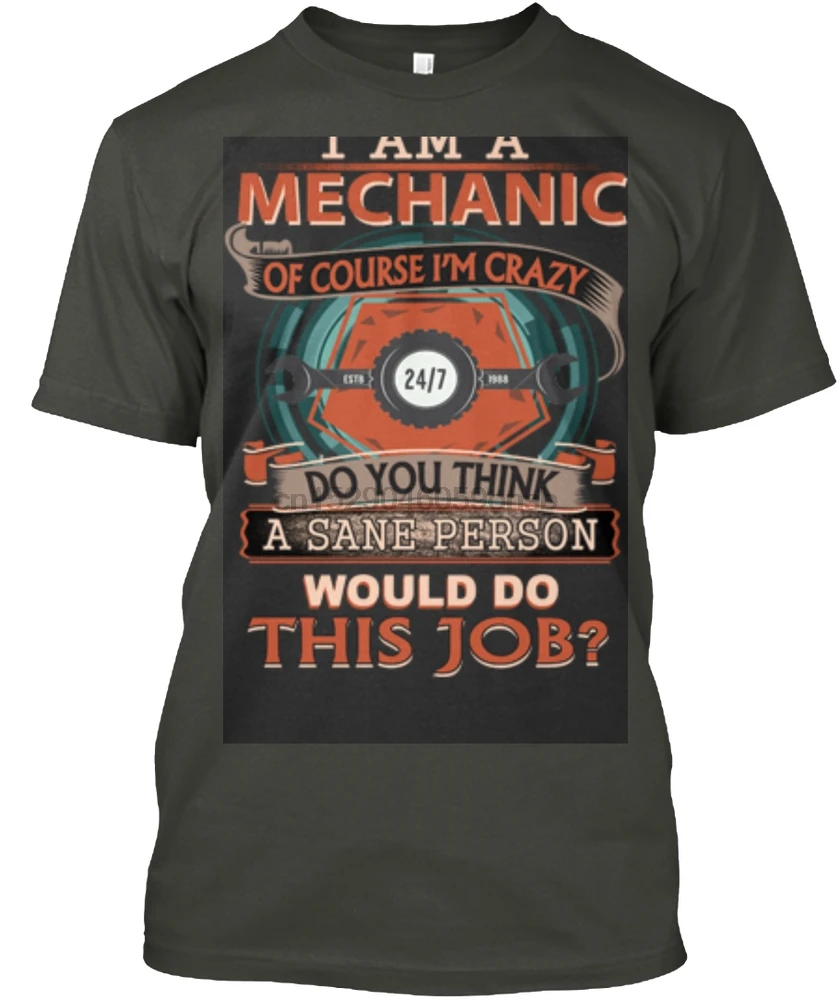 Мужская футболка Grumpy Mechanic женская | одежда