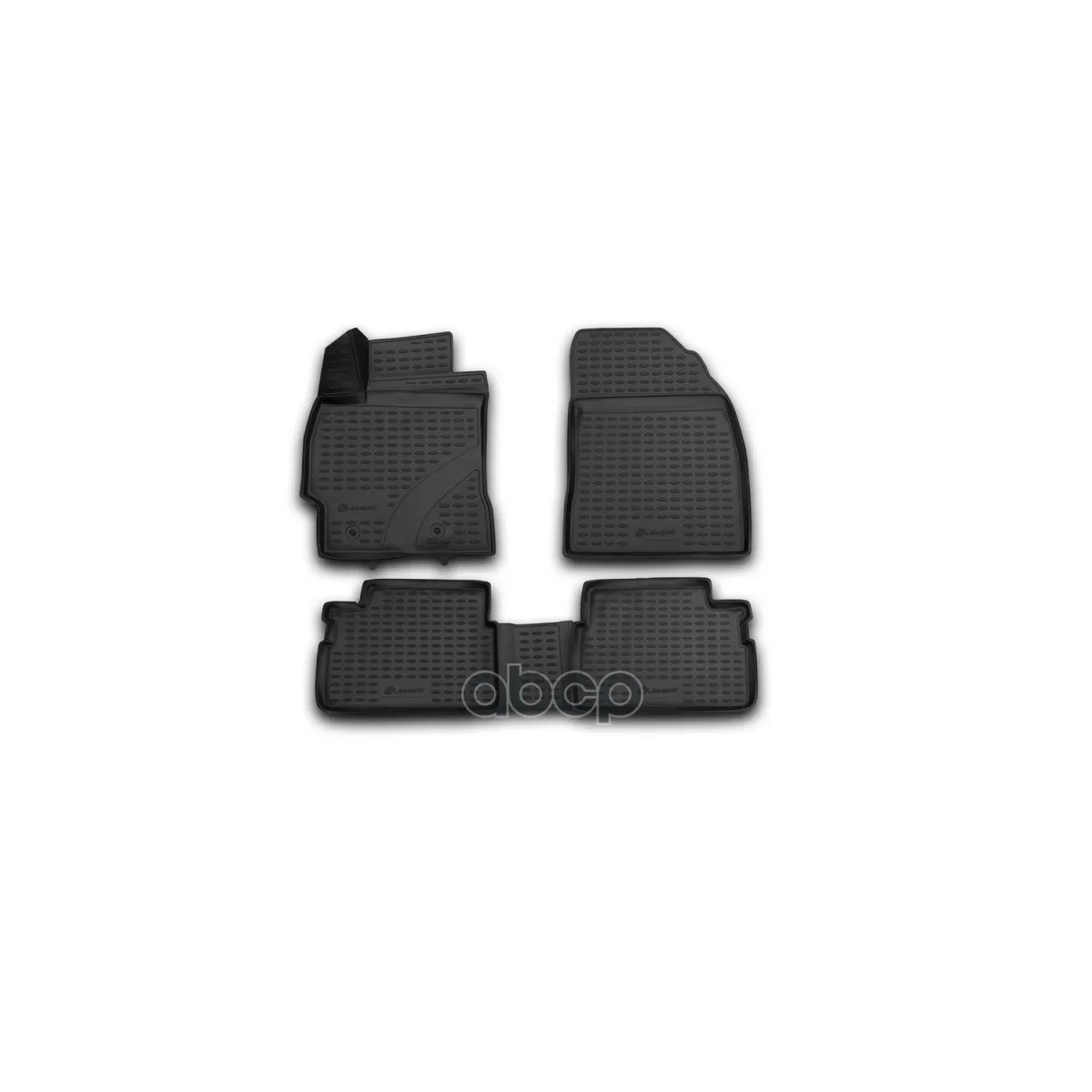 Коврики 3d В Салон Toyota Corolla, 01/2007-2013 4 Шт.(Полиуретан) ELEMENT арт. NLC.3D.48.15.210k