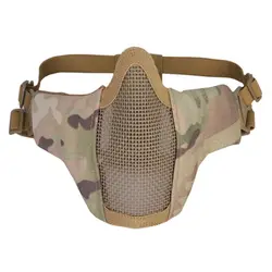 Emersongear Tactical Mesh Mask PDW Half Face Modular Face Protective Gear Airsoft Outdoor Hunting Combat Shooting Hiking Sports