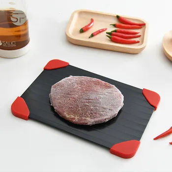 

Japan High Quality Fast Defrosting Tray Thaw Frozen Food Meat Fruit Quick Defrosting Plate Board Defrost Kitchen Gadget Tool
