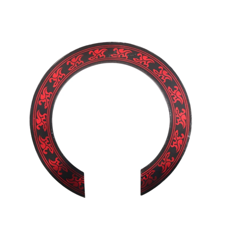 1 шт. Soundhole розетка Наклейка с красным узором для акустической классической