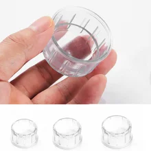 10 шт./компл. прозрачный Кепки крышка Пластик посуда для молока Чай коктейль бармен шейкер Бар Инструмент