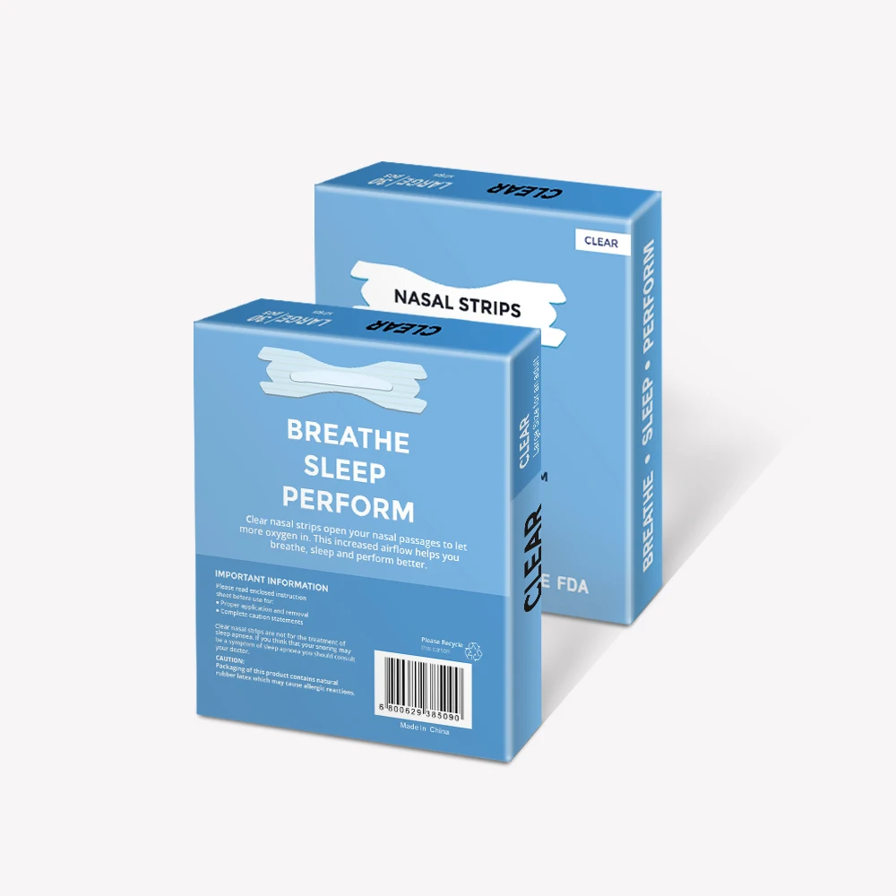 Nasal Strips Transparent Nasal Strips (Large 66x18mm) Stop Snoring Patch Better Breath To Not Snore Sleep Anti-snoring Aid Snoring-prevention