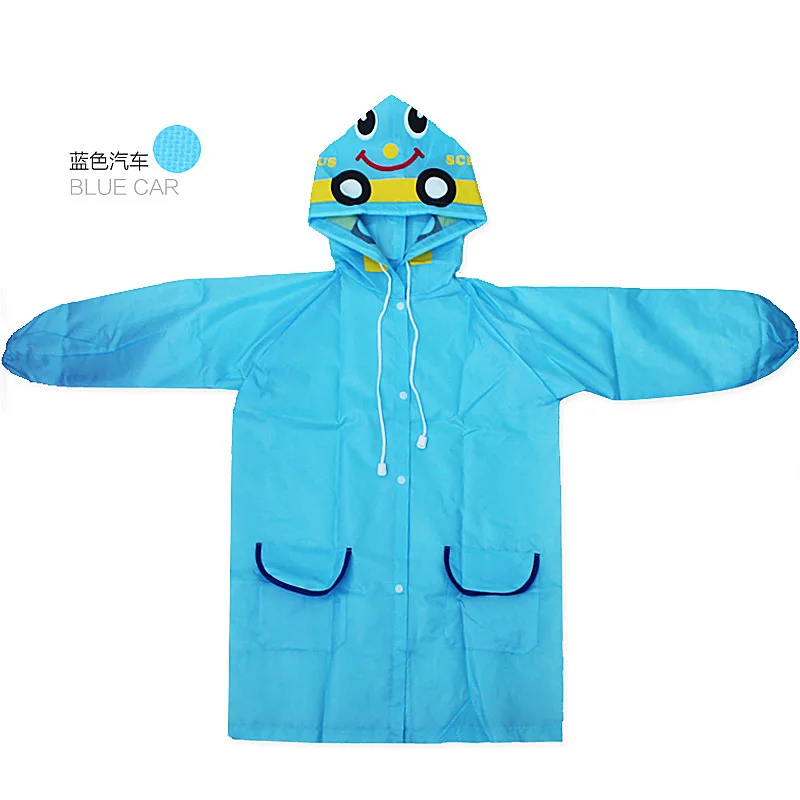 Cartoon Animal Style Waterproof Kids Poncho baby Rainwear/Rainsuit Raincoat Coat Student Shipping Rain For Drop Children