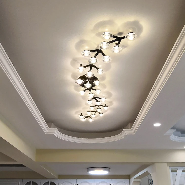 

Northern Europe Strip Plum Blossom Corridor Aisle Lamp Originality Attract Top Light Modern Concise Home Balcony The Door