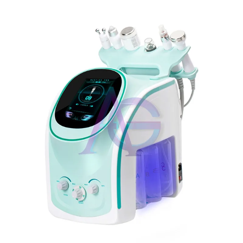 New Arrival 6 In 1 Smart Facial Cleansing Hydrafacial Skin Analyze Deep