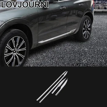 

Car Body Trunk Foot Pedal Rear Bumper Exterior Auto Modified Chromium Modification Parts Sticker Strip 18 19 FOR Volvo XC60