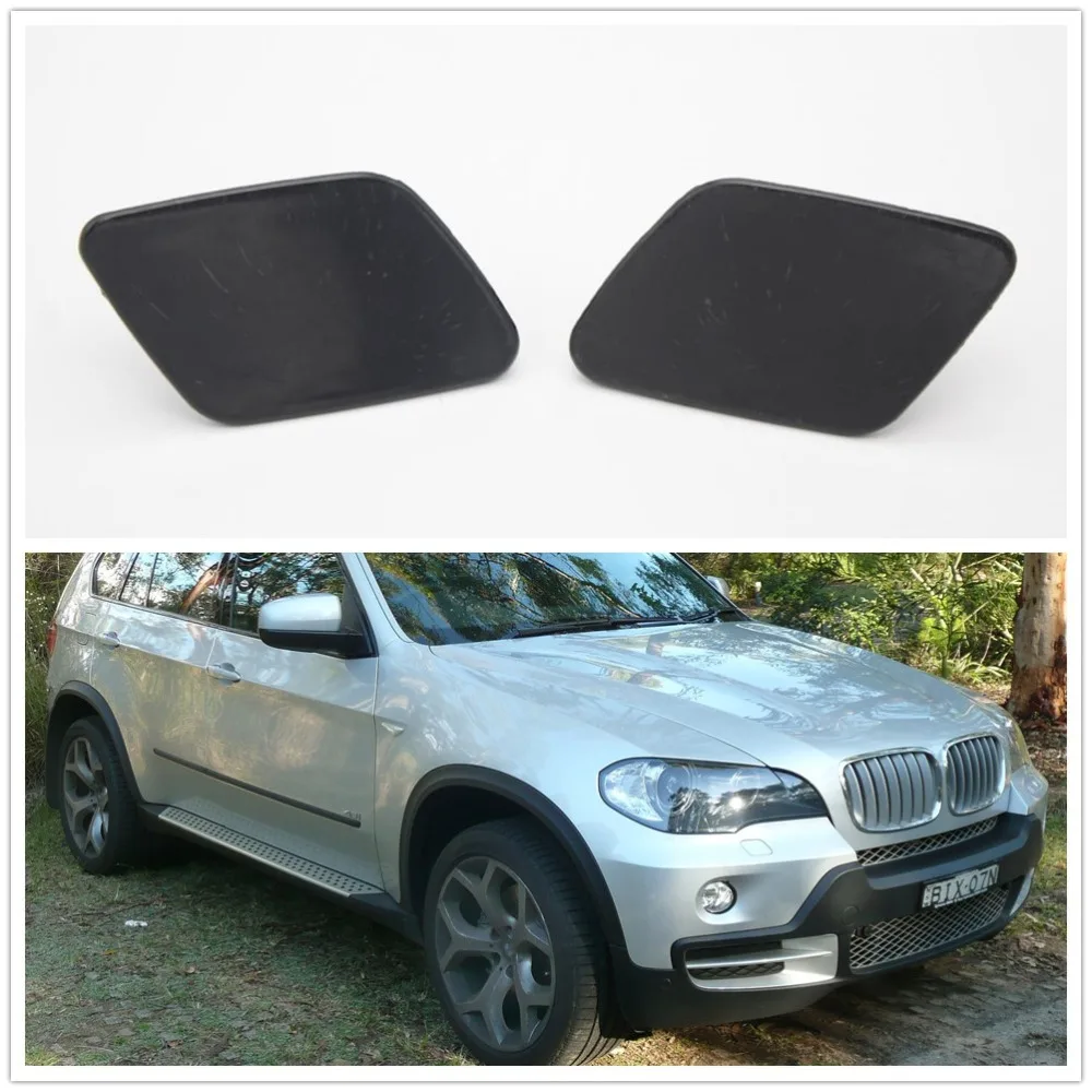 Для BMW E70 X5 LCI 2011 2012 2013 Стайлинг автомобиля передний бампер фара моющаяся