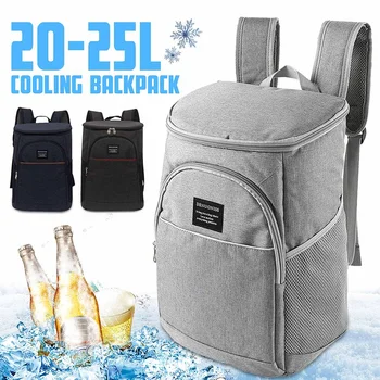 

18L Thermal Backpack Waterproof Thickened Cooler Bag Large Capacity Insulated Bag Shoulder Outdoor Picnic Cooler Backpack