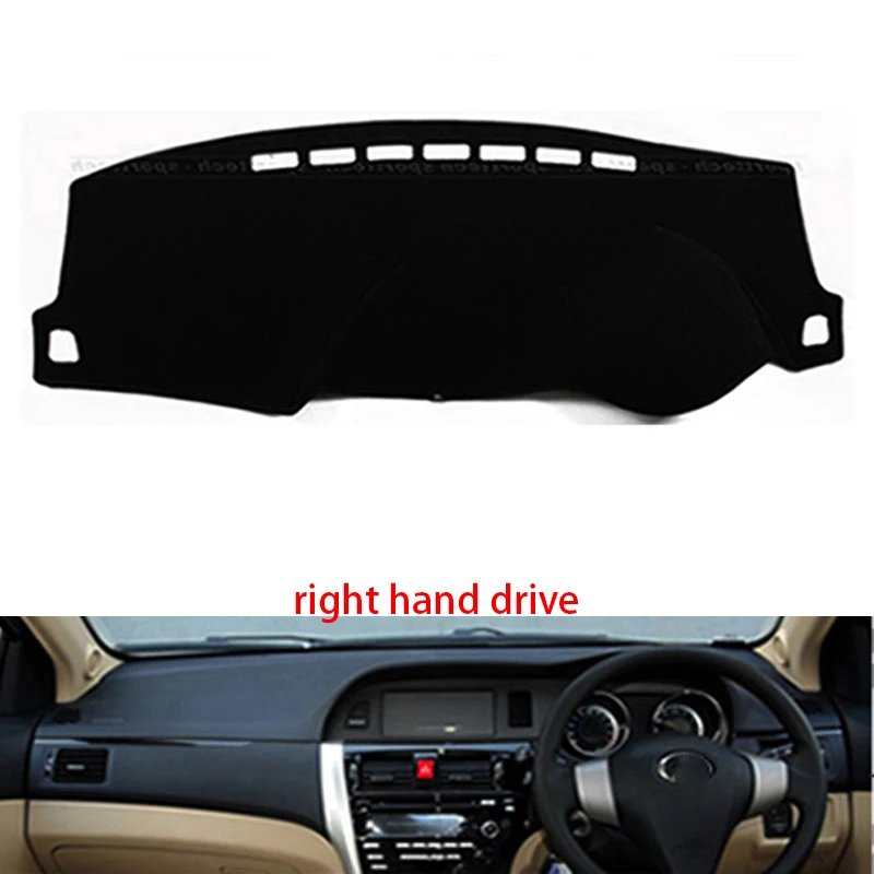 For HAVAL VOLEEX C30 2010 2011 2012 2013- Right Hand Drive Dashboard Cover Car Stickers Dash Mat Interior Accessories