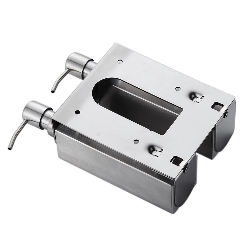

Big deal Soap Dispenser Bathroom Accessories Stainless Steel Wall-Mounted Liquid Soap Finishing