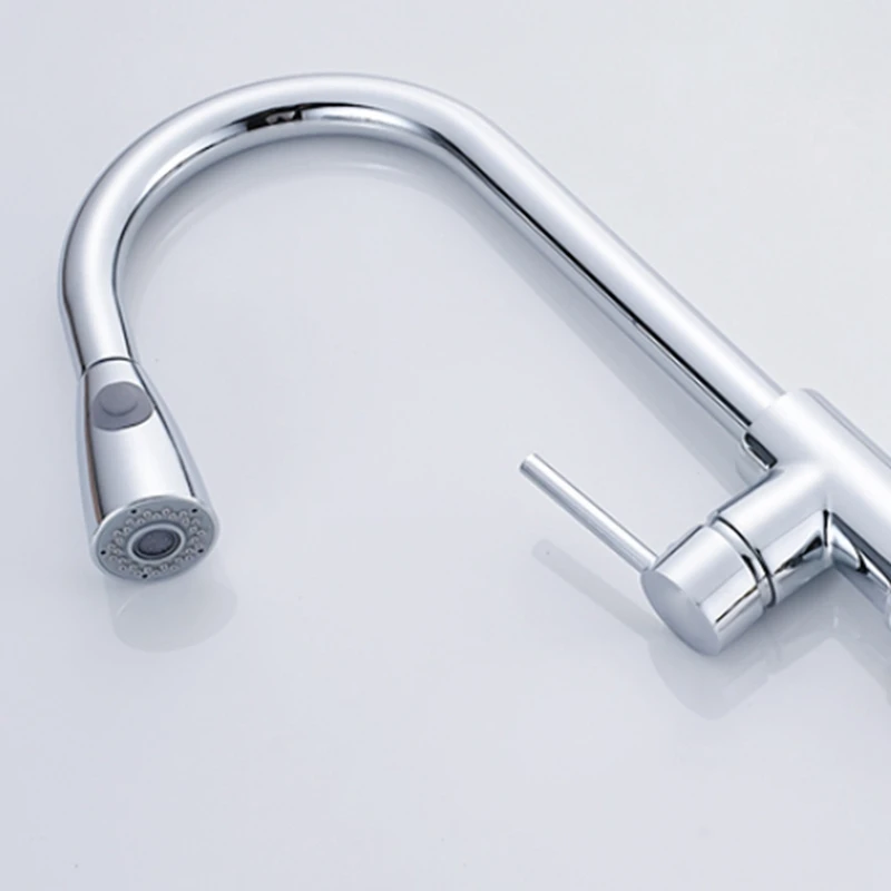  Chrome Touch Kitchen Mixer Tap Senducs Pull Down Sensor Kitchen Faucet Stainless Steel Kitchen Tap  - 4000208299638