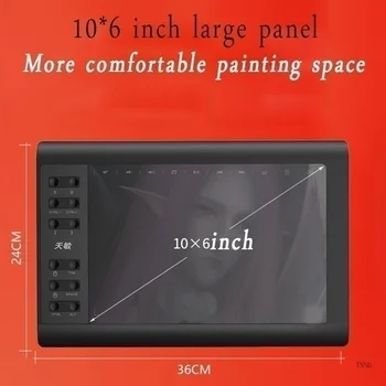 

G10 Master Graphic Tablet 8192 Digital Drawing Electronic Handwriting Pad No need charge Pen Tablet Support Android Laptop Pad