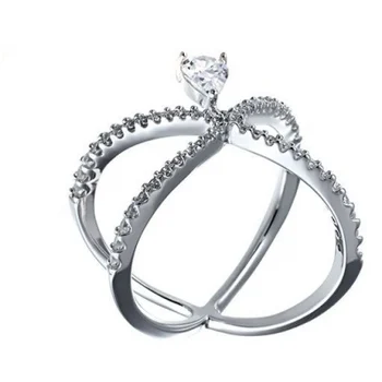 

Jay VI ring with cubic zirconia