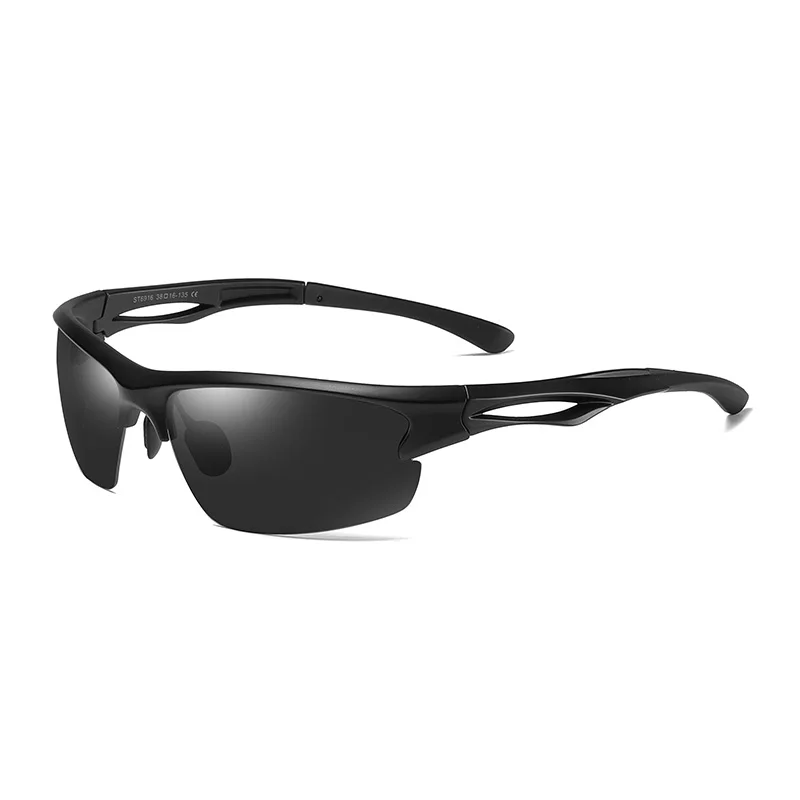 C2 Matte Black Pro Acme фирменный дизайн TR спортивные солнцезащитные очки мужские поляризованные очки для вождения солнцезащитные очки для мужчин зеркальные линзы мужские очки UV400 PC1324 - Lenses Color: C2 Matte Black