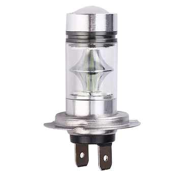 

H7 Ice Blue 8000K High Power COB LED Headlight , 100W, High Dual Beams for Fog Driving Lights / Daytime Running Light DRL