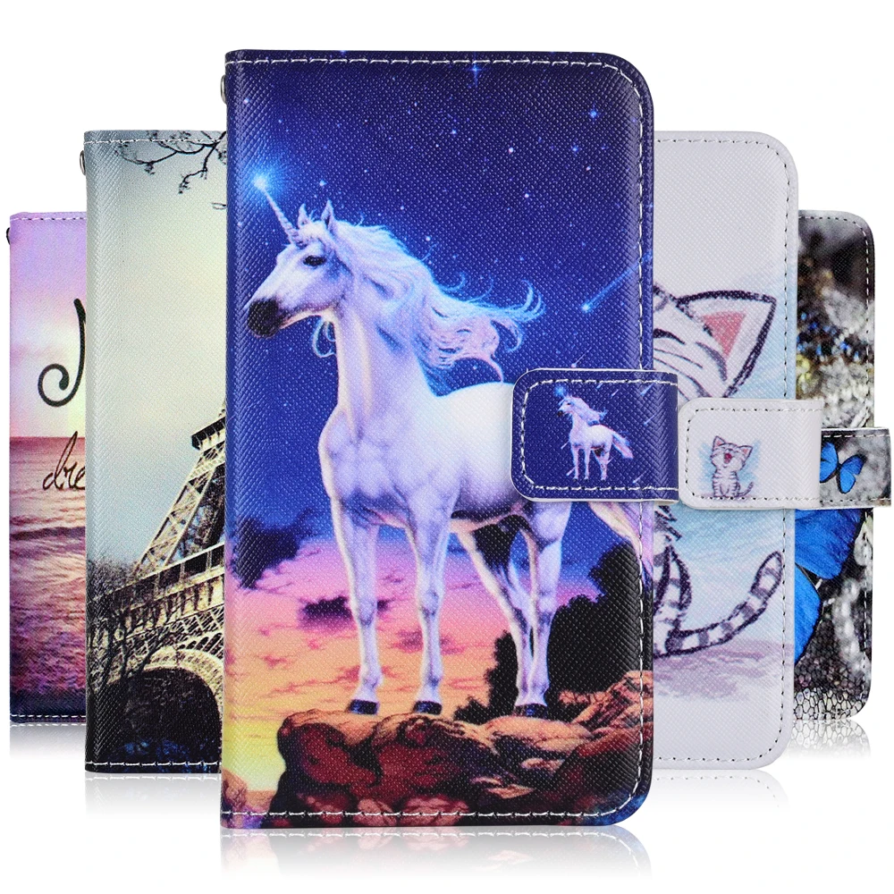 Милый чехол для huawei смартфона Honor 8X8X6 5 ''JSN L21 JSN L22 L23 L42JSN AL00 TL00 бумажник 8X
