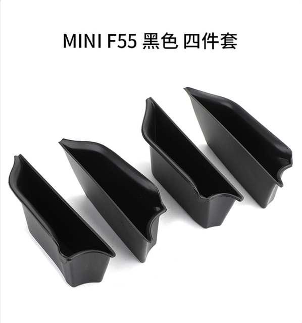MINI Cooper S F55 JCW F56 Accessories  Car Door Handle Storage Box For MINI F55 Mobile Phone Holder Bag Case