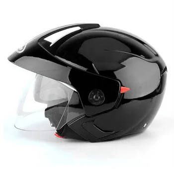 

Motorcycle Helmet Windproof Safety Riding Universal Accessories Outdoor Dual Visor Half Open Fashion Sweat Absorbing Anti Fog