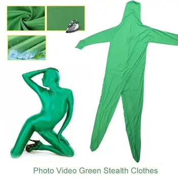 

Green Screen Suit Stretchy Skin Suit Video Body Halloween Tight Suit Party