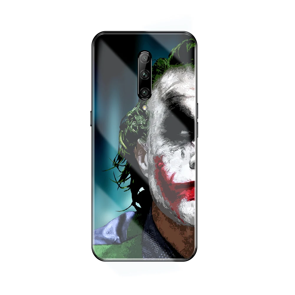 Для One Plus 6t чехол Джокер чехол для телефона закаленное стекло жесткая задняя крышка для One Plus 7T One Plus 6 1+ 5T DIY стеклянный чехол - Цвет: 0183