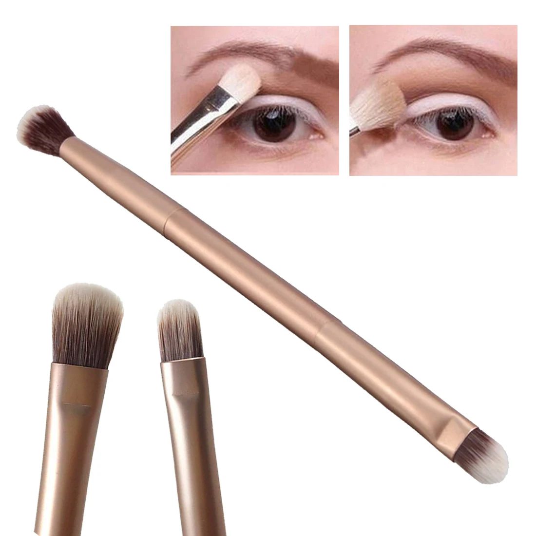 다기능 샴페인 메이크업 Oogschaduw Oogschaduw Gouden Oogschaduw Make-Up Cosmetische Brush Tool