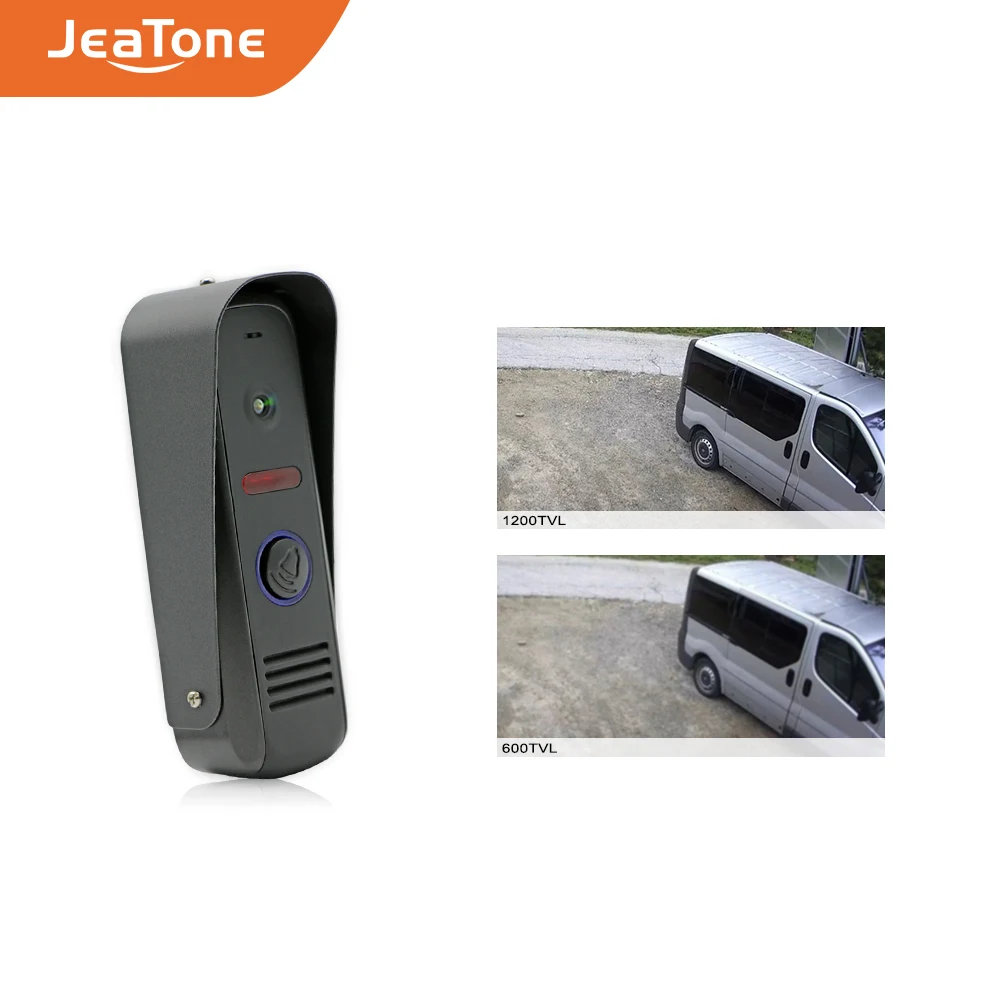 JeaTone оптовая продажа 7 дюймовый цветной видеодомофон TFT система дверного звонка