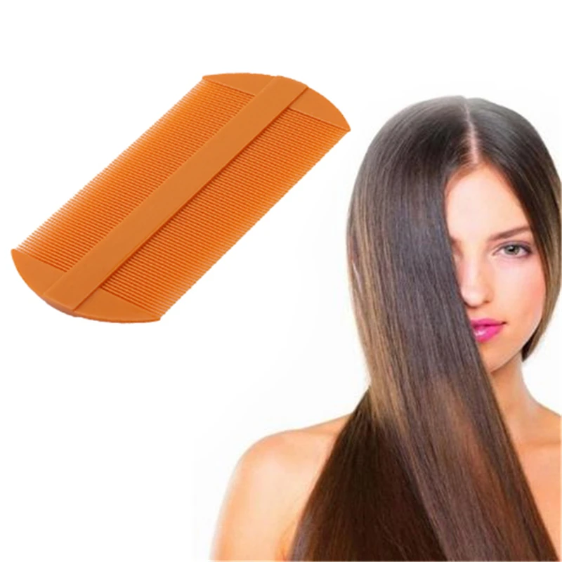 1PC Portable Narrow Tooth Comb Nit Lice Flea Flat Brush Rid Head Dandruff Combs Hair | Красота и здоровье