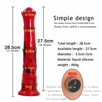 Sex Machine Attachment Senior Silicone Accessories Animal Red Dildos Anal Plug Strange Tentacle Penis Love Products 3XLR Quick 4