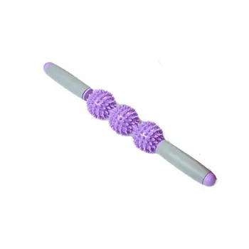 

Yoga Anti Cellulite Massager Stick Anti-Cellulite Trigger Foot Slimming Stick Leg Massage Point Muscle Body Roller Face G2X9
