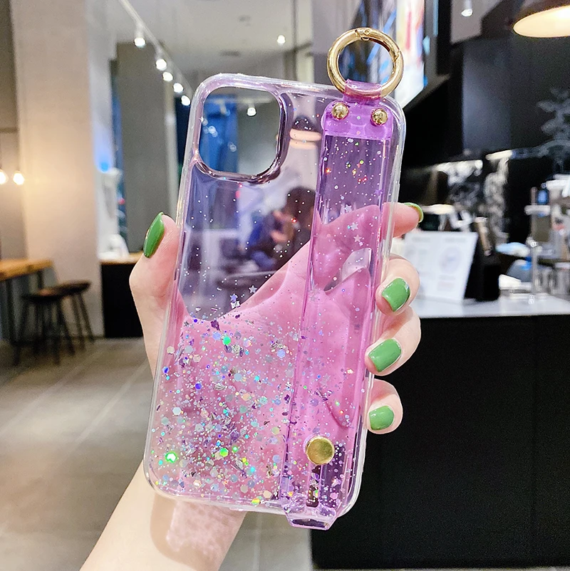 Bling Star Klare weiche Handyhülle für Samsung Galaxy S22 Ultra A12 A32 4G A52 A72 A13 A53 A73 S21 S20FE S10 Note 20_voghion.com
