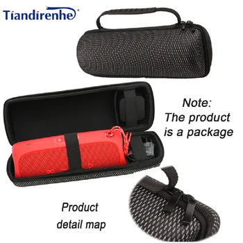 

For JBL Flip5 Portable Speaker Storage Bag Hard Carry Bag Box Protective Cover Case Bluetooth Speaker Pouch Case