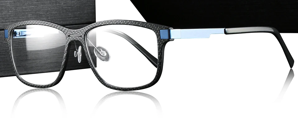 Очки из углеродного волокна с оправой по рецепту, мужские Оптические очки для близорукости, полная оправа, прозрачные очки, оправа для очков, новинка