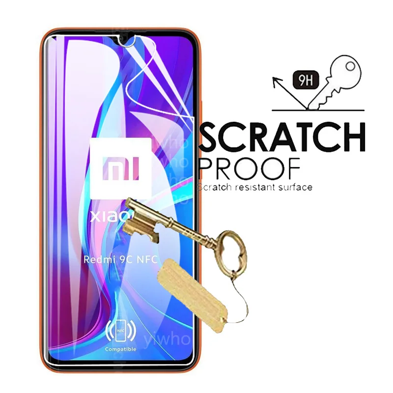 9999D Soft Hydrogel Film Screen Protector for Xiaomi Redmi 9C NFC