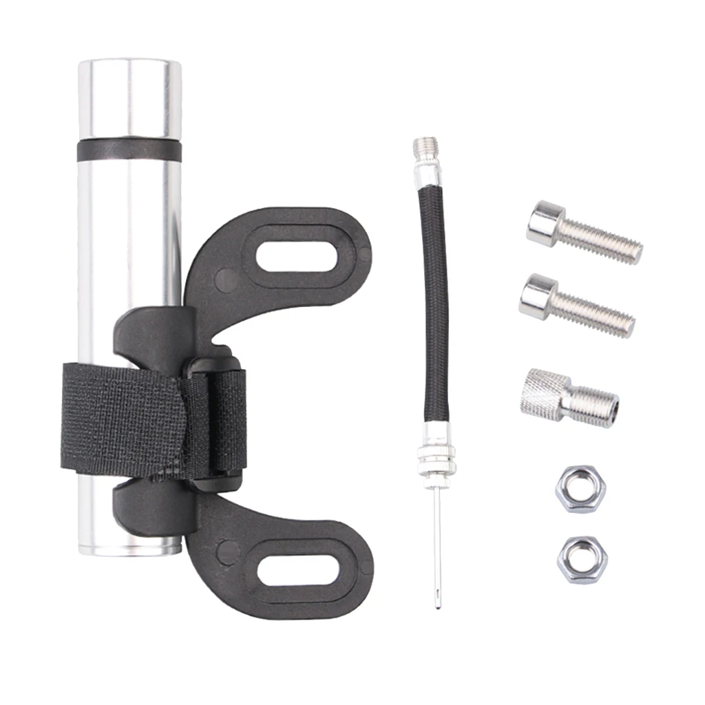 Professional Mini Bike Pump, Ball Pump with Needle, Bicycle Tire Hand Pump - Multi Functional & Portable
