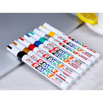 

Waterproof Permanent Paint Marker Pen for Car Tyre / Tire Tread Rubber Metal lot Oily touch up pen Tire pen 1pcs